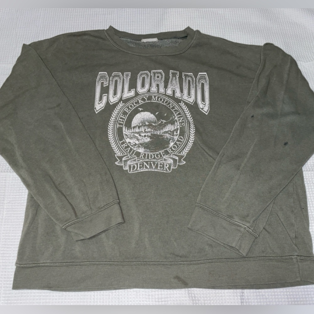 Green Colorado Sweatshirt